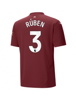 Billige Manchester City Ruben Dias #3 Tredjedrakt 2024-25 Kortermet